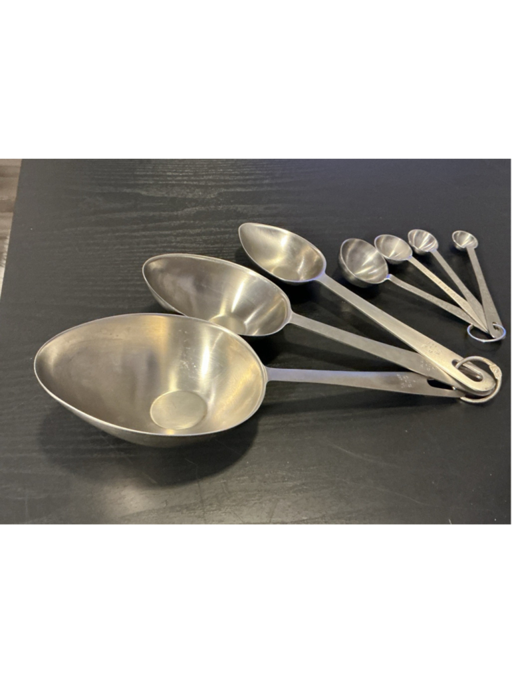 Set Of 7 Stainless Heavy-Duty Measuring Cup/Scoop/Spoons **Read**
